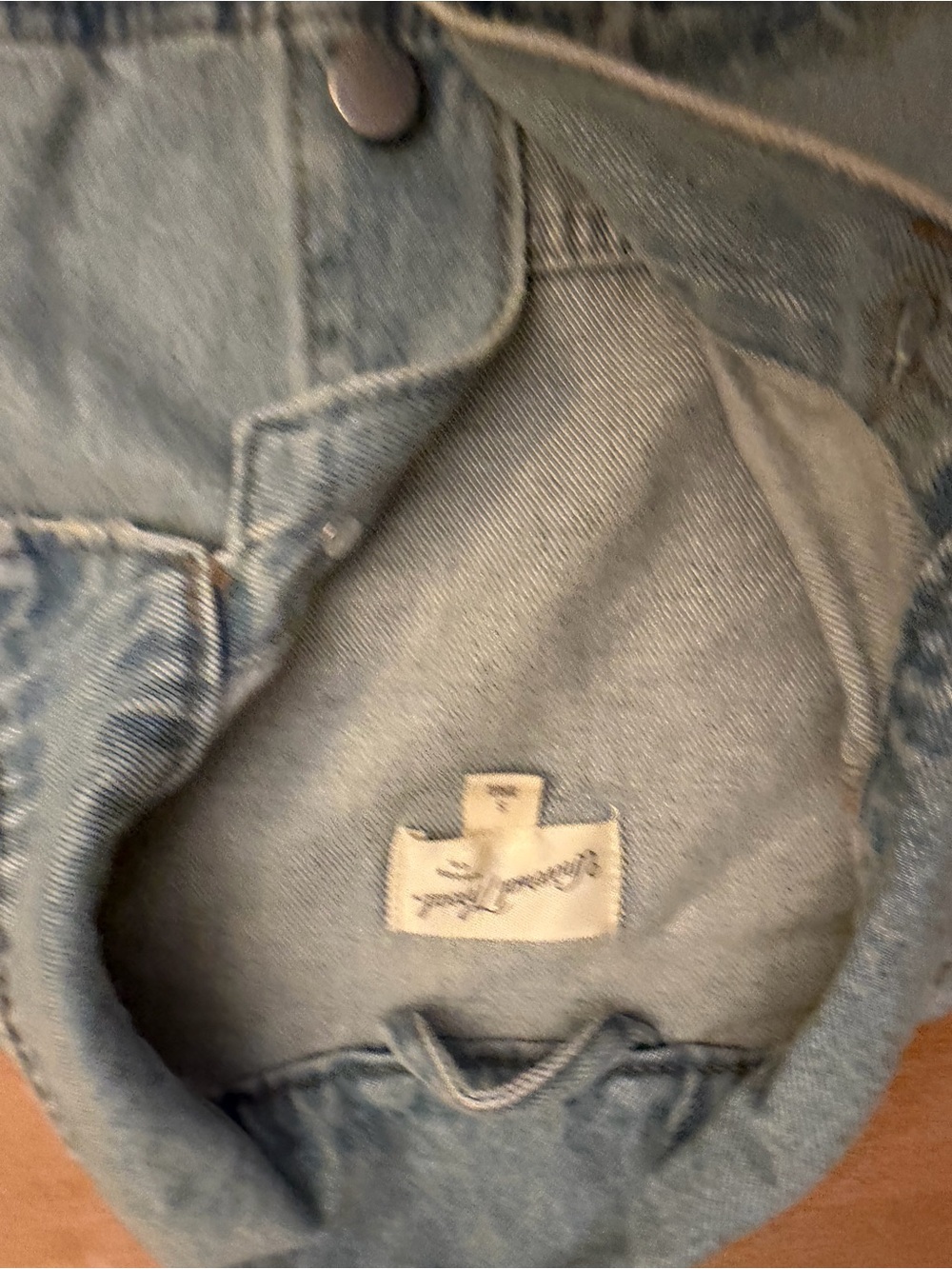 Universal Thread Light Wash Denim Jacket - Picture 2 of 3